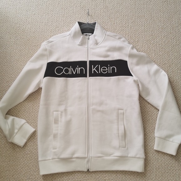 Calvin Klein Other - Nwt Men's CALVIN KLEIN ZIPPED track hoodie